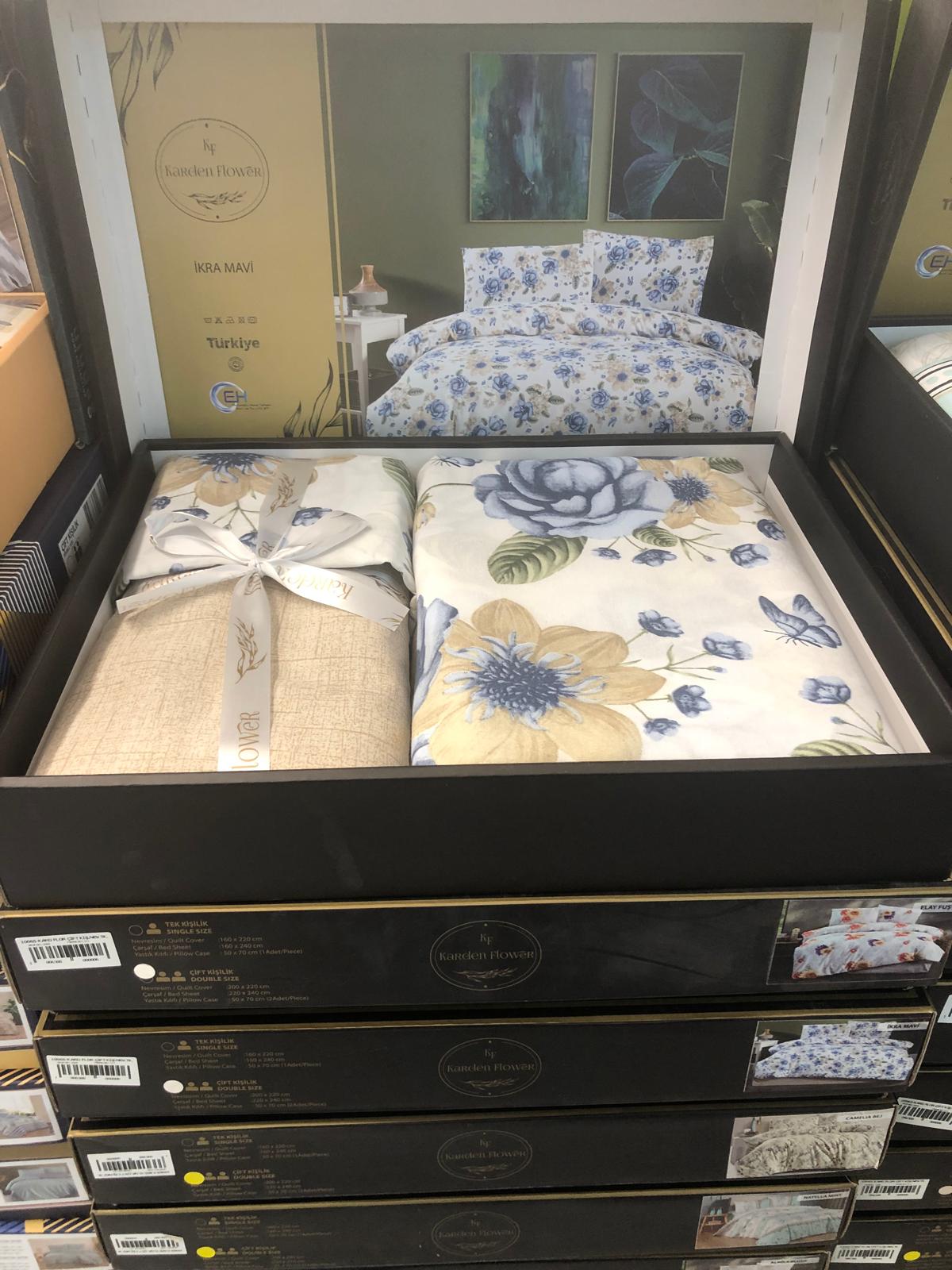 Karden Flower Çift Kişilik Nevresim Tk.